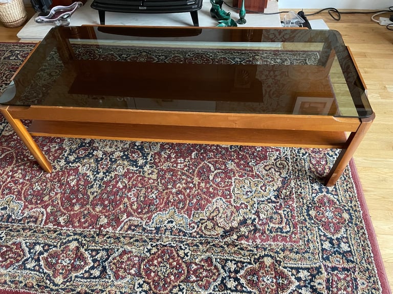 Stunning Mid 70s Myer Teak Coffee Table