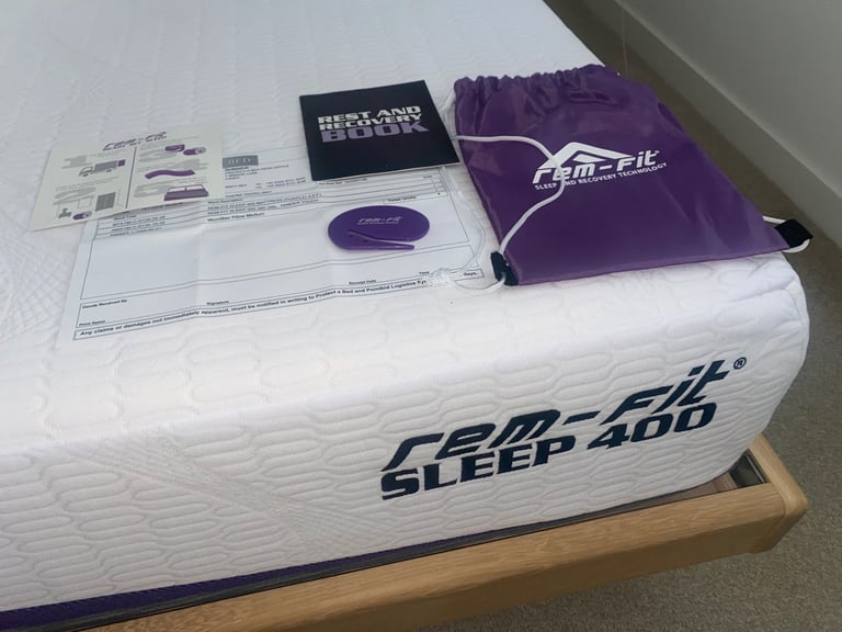 image for Remfit 400 sleep UK 🇬🇧 double mattress only 