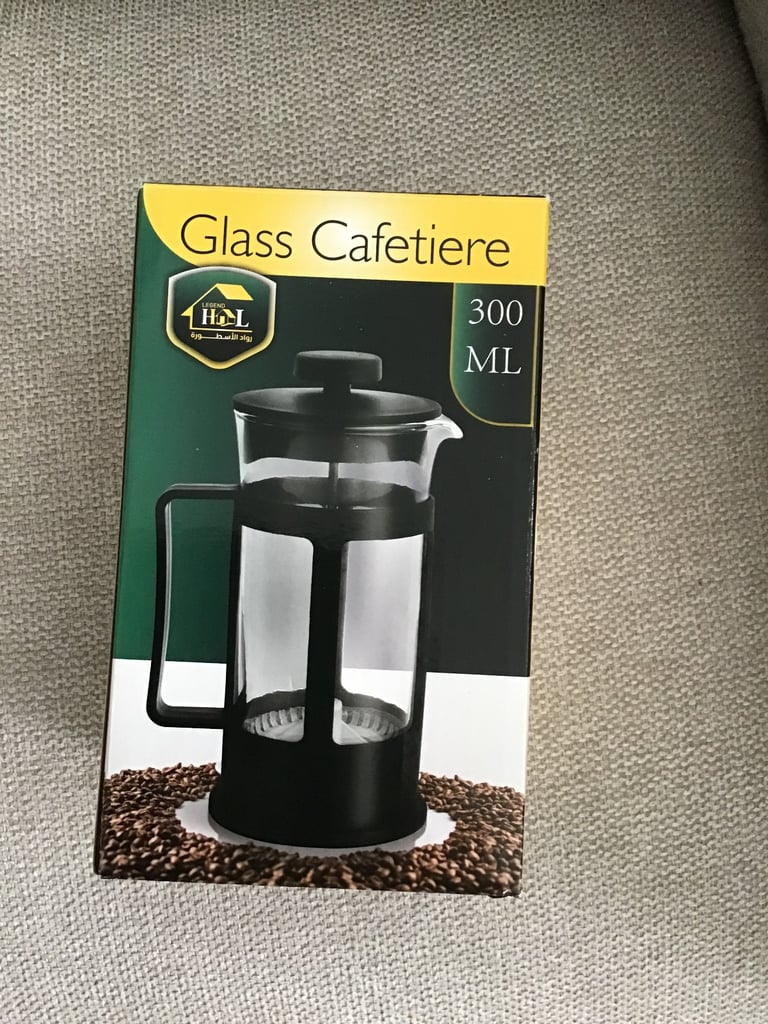 Glass cafetiere