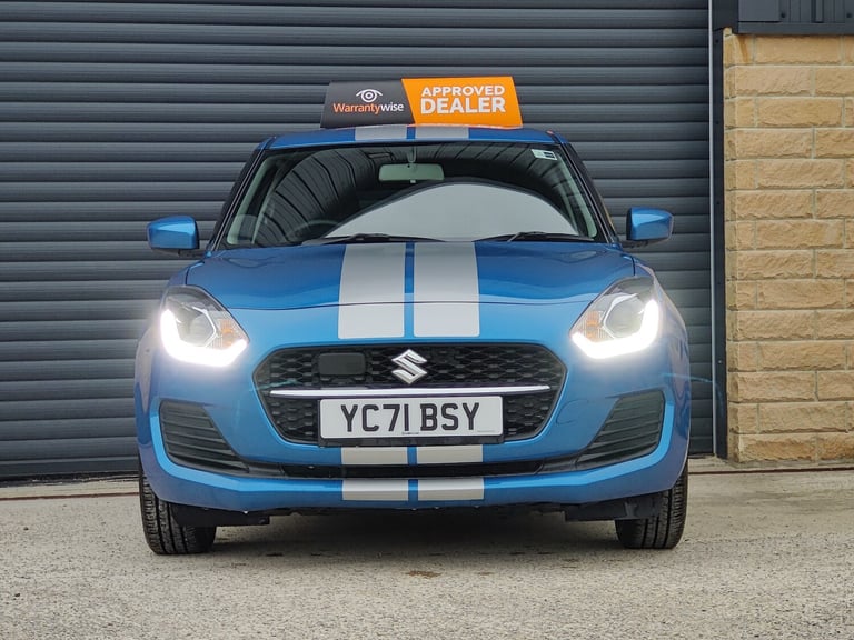 SUZUKI SWIFT; HYBRID; APPLE &amp; ANDROID CAR PLAY; BLUE; ULEZ COMPLIANT;-5 DOOR;