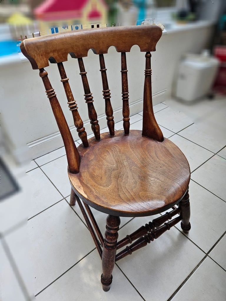 image for Vintage wooden nursing chair