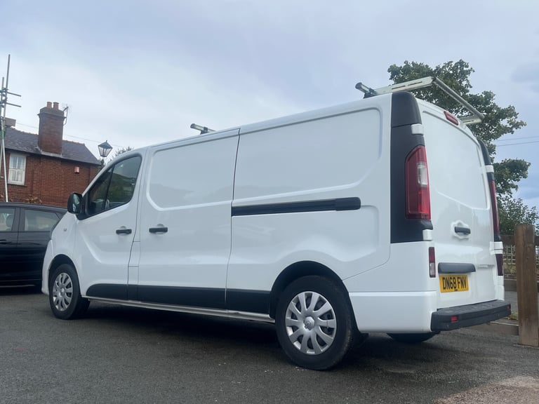 2018 Vauxhall Vivaro 2900 1.6CDTI 120PS Sportive H1 Van LWB long wheel base PANEL VAN Diesel Manual