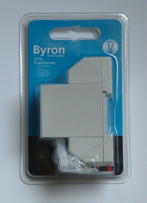 image for NEW – Byron 7770 Door Bell Transformer
