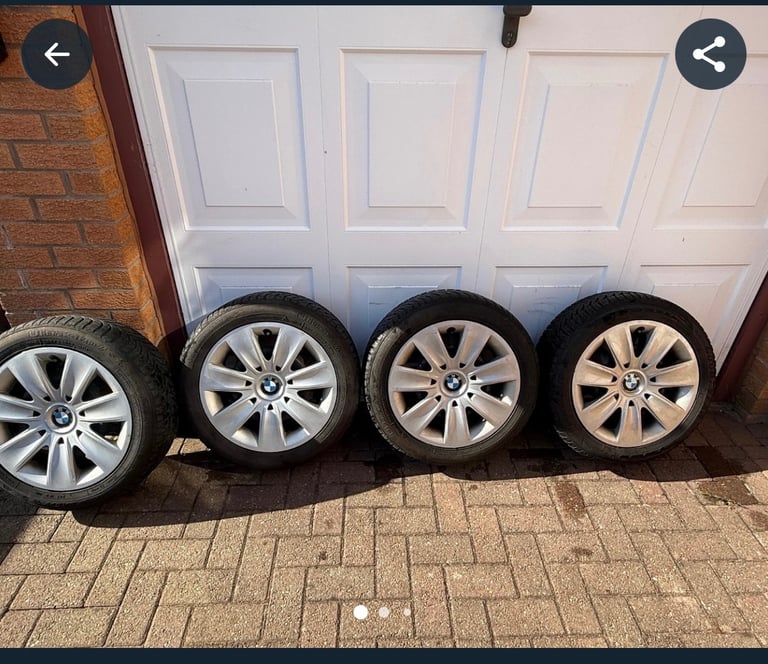 image for BMW 1 series winter tyres and wheels 