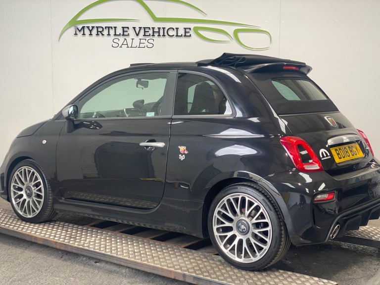 2018 Abarth 595 1.4 T-Jet Turismo Cabrio Auto Euro 6 2dr CONVERTIBLE Petrol Automatic