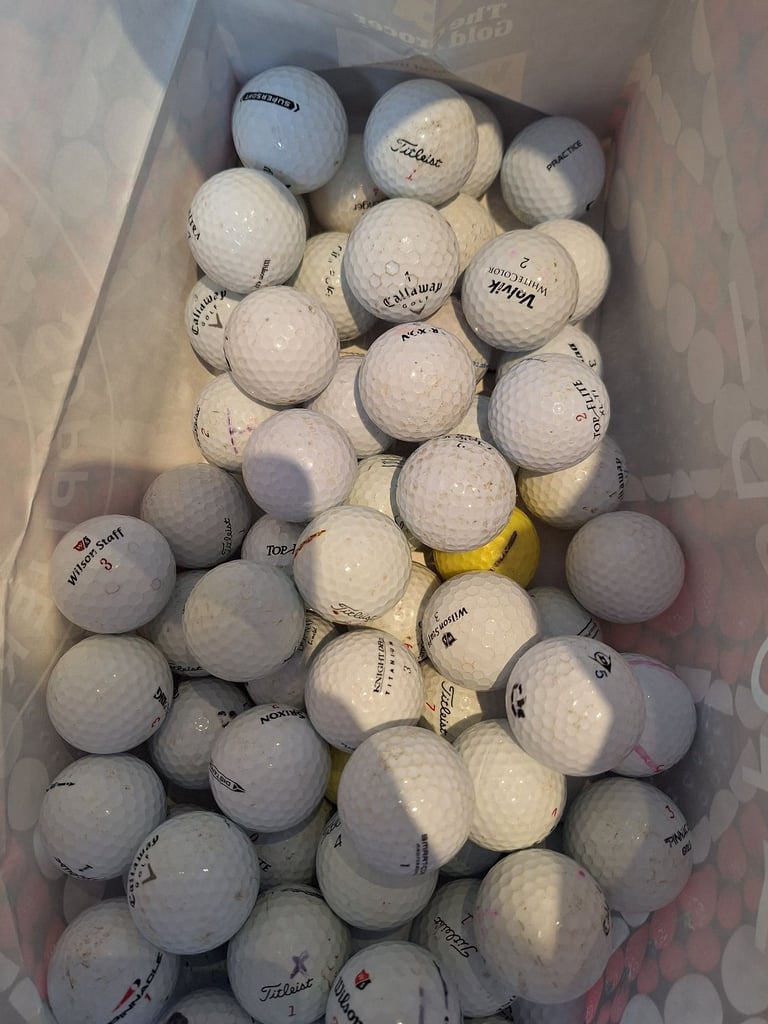 24 Used Golf Balls Mixed Brands | Grade C