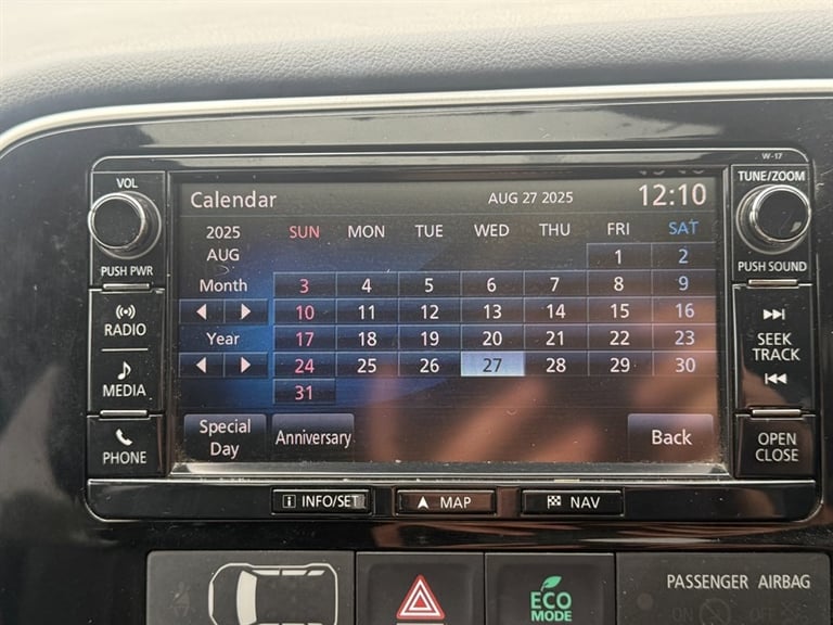 2018 Mitsubishi Outlander 2.0h 12kWh 4h SUV 5dr Petrol Plug-in Hybrid CVT 4WD Euro 6 (s/s) (200 p...