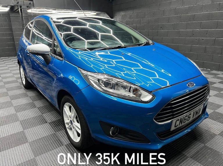 image for 2016 Ford Fiesta 1.25 82 Zetec Blue 3dr HATCHBACK Petrol Manual