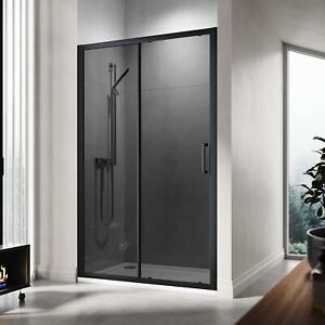 image for New Black 8mm Sliding Shower Door 1000mm RRP £320 Our Price £200