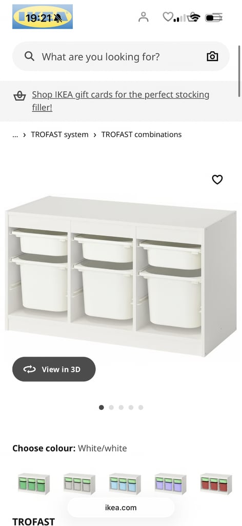 IKEA Trofast organiser(great condition)