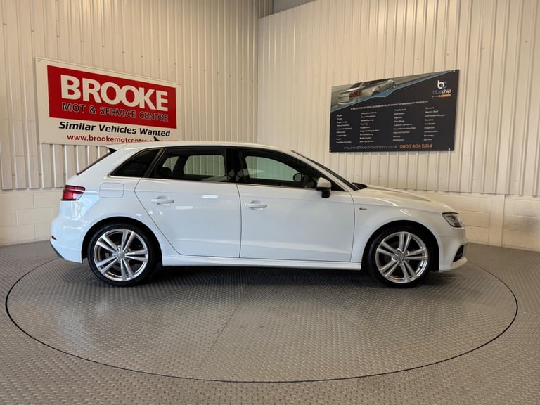 2018 Audi A3 30 TFSI 116 S Line 5dr HATCHBACK PETROL Manual