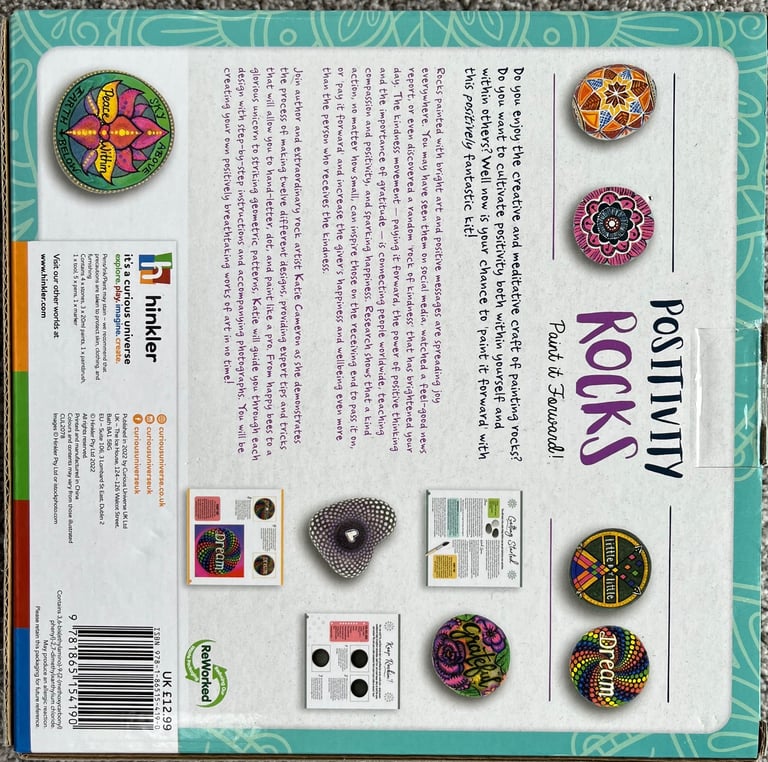 New Positivity Rocks Painting Set