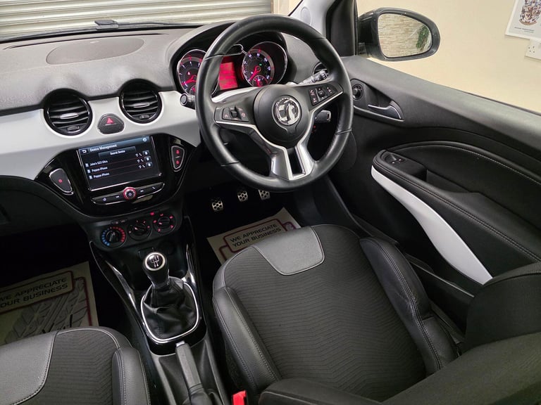 VAUXHALL ADAM 1.2 i ecoFLEX ENERGISED White Manual Petrol WARRANTY 12 MONTHS MOT