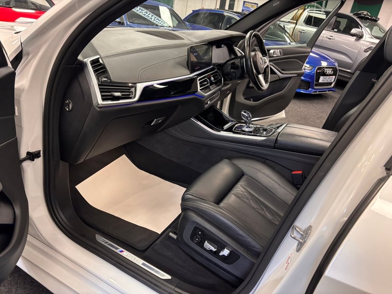 HUGE SPEC BMW X5 M50d XDRIVE QUAD TURBO DIESEL EURO 6 AUTO *WHITE PEARL*RARE X5
