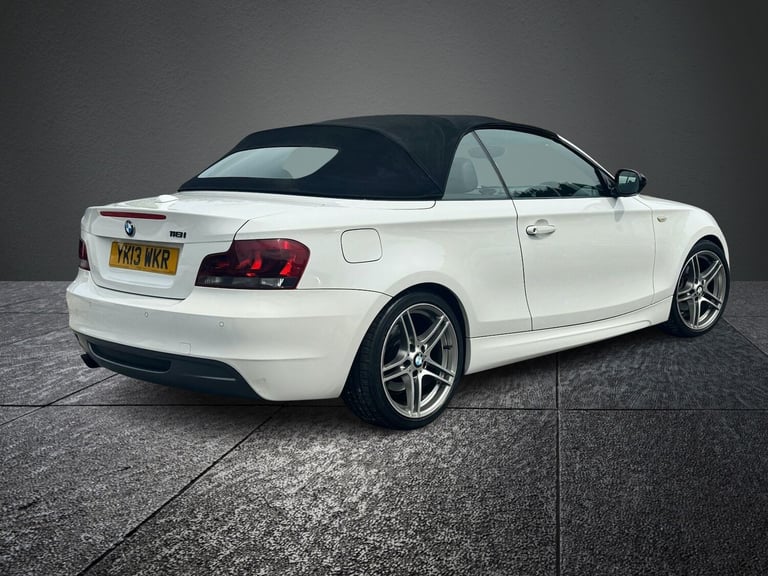 2013 BMW 1 Series 118i Sport Plus Edition 2dr CONVERTIBLE Petrol Manual