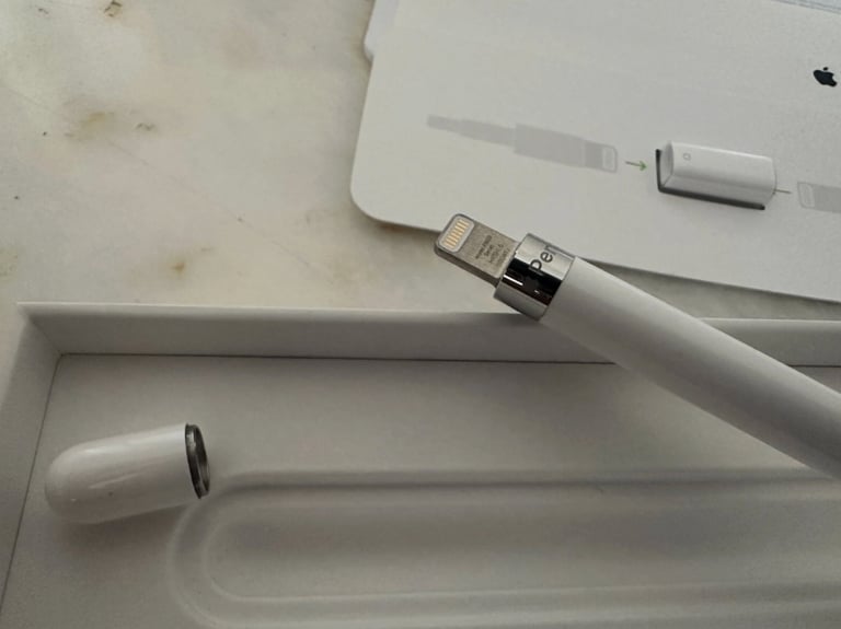 Genuine Apple Pencil 1st Generation - iPad Stylus - Box&Accessories - Authentic