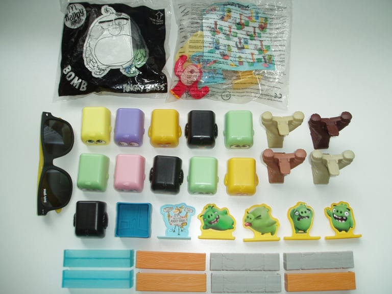 ANGRY BIRDS - NEW + USED - JOB LOT