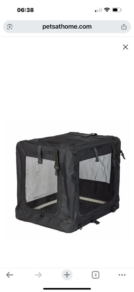 Pets at home portable pet crate 