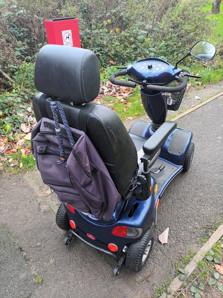 8mph Mobility Scooter. Lights, Indicators, Captain's Seat, Excel Galaxy Road Legal Model