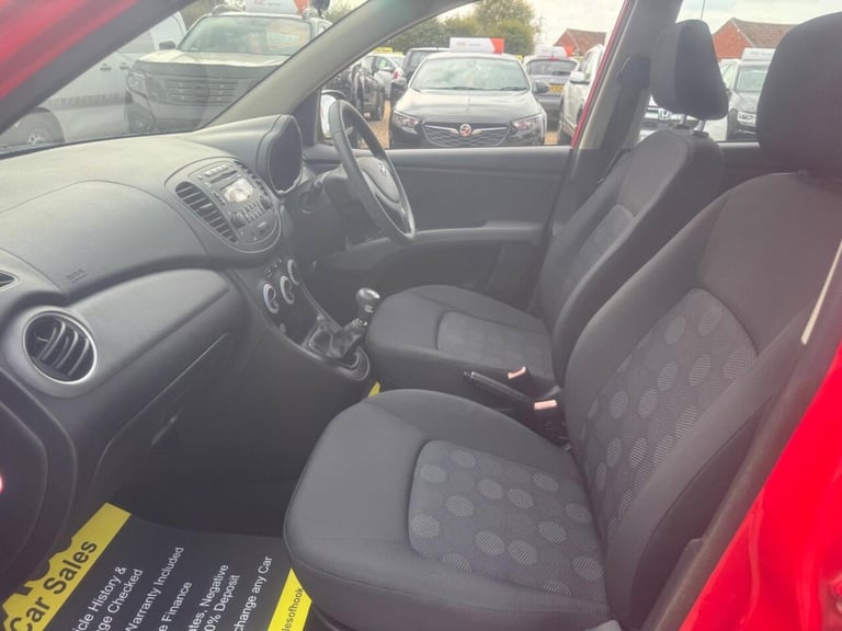 2010 Hyundai i10 1.2 Comfort 5dr HATCHBACK PETROL Manual