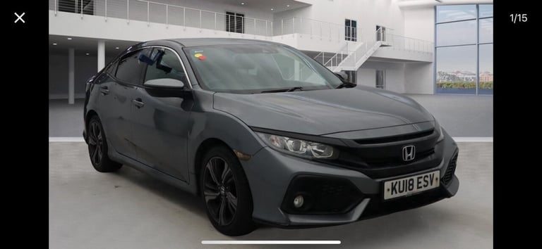 2018 Honda Civic 1.6 i-DTEC SR Hatchback 5dr Diesel Manual Euro 6 (s/s) (120 ps) Hatchback Diesel...