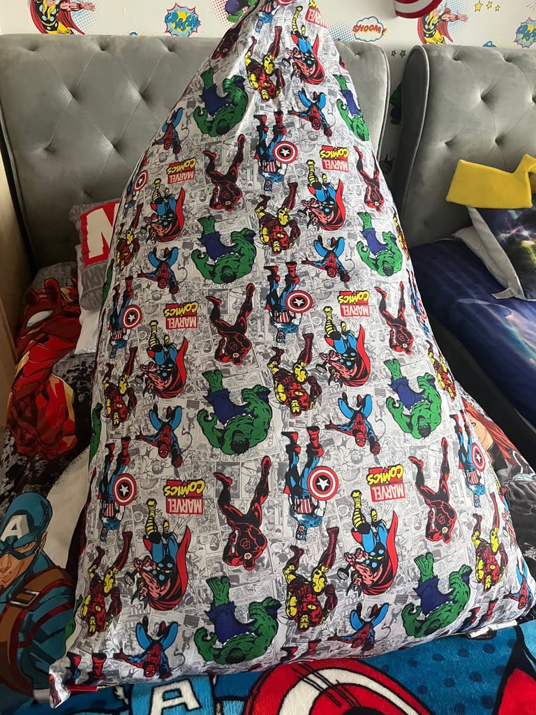 Marvel comics bean bag