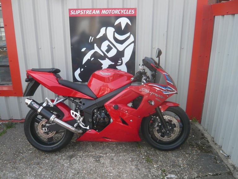 Triumph Daytona 650 2005 FSH SPORTS STREET BIKE 600 R RR CBR R6 GSXR 750 1000 S