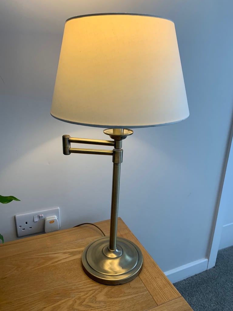 image for Brushed gold table lamp