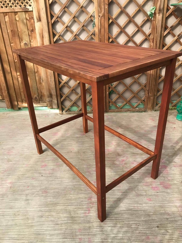 image for Brand new Alexander rose bar tables and dining tables now £30 each