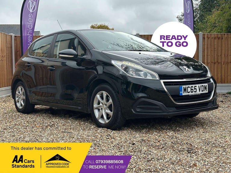 2015 Peugeot 208 1.2 208 Active 5dr Hatchback Petrol Manual