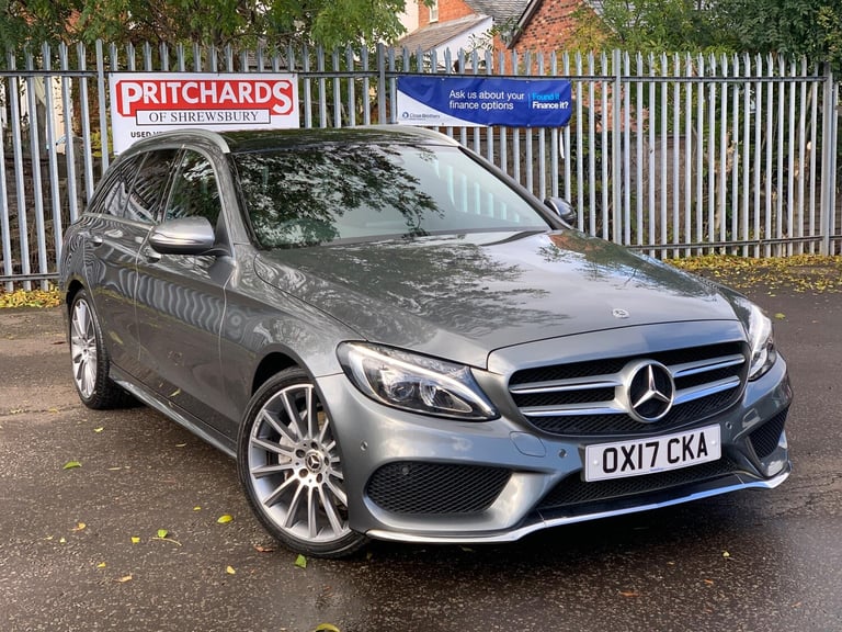 2017 Mercedes-Benz C Class 2.0 C200 AMG Line (Premium) G-Tronic+ Euro 6 (s/s) 5dr ESTATE Petrol A...