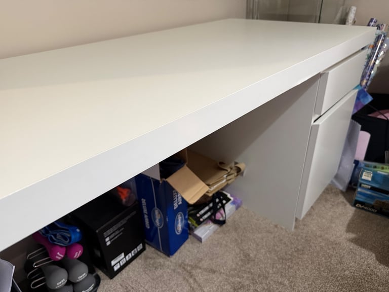 IKEA Malm Office Desk White 