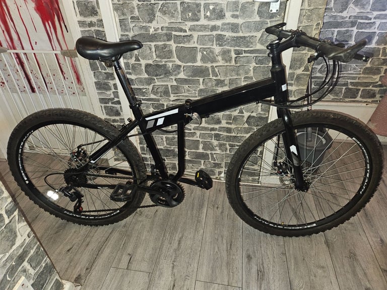 Folding mountain bike