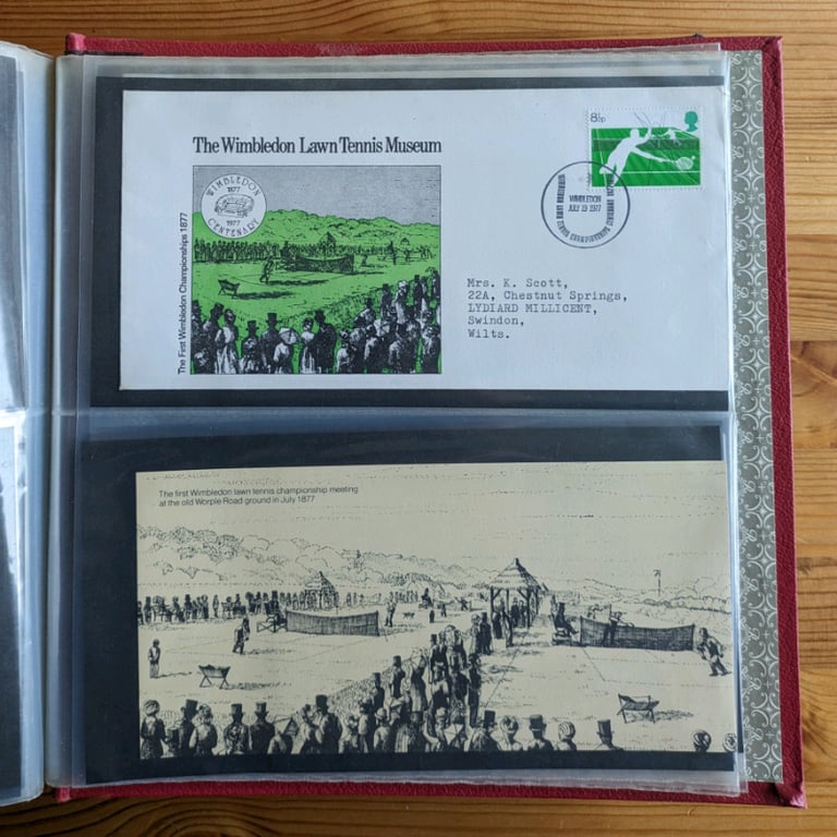 50p each 9x Stamp First Day of Issue covers - sorry, no coins in this ad