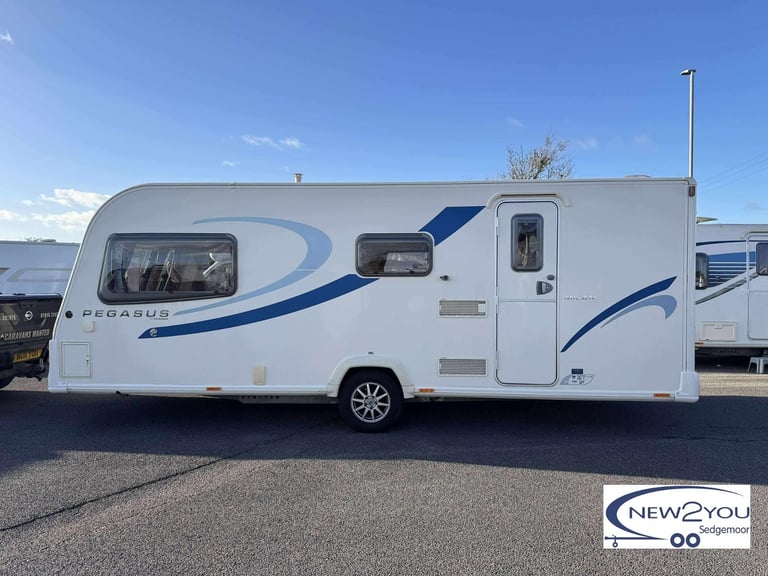 2012 Bailey Pegasus Milan 4 Berth 'U' Shaped Lounge Caravan - STOCK S086