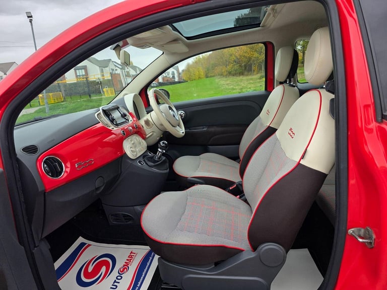 2015 Fiat 500 1.2 Lounge 3dr HATCHBACK PETROL Manual