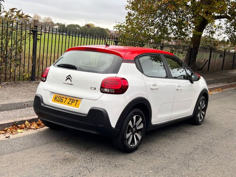 2018 67 CITROEN C3 1.2 PURETECH FEEL HATCHBACK 5DR PETROL MANUAL EURO 6 (82 PS)