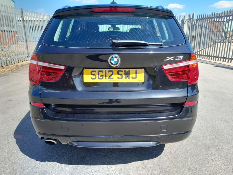 BMW X3 2.0 xDrive20d SE Black Auto Diesel 2012