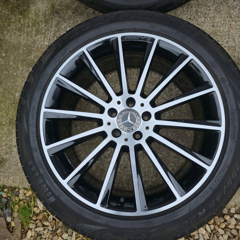 Genuine Mercedes GLC 20" Turbine Alloy Wheels AMG A2534012700 ML Night Edition