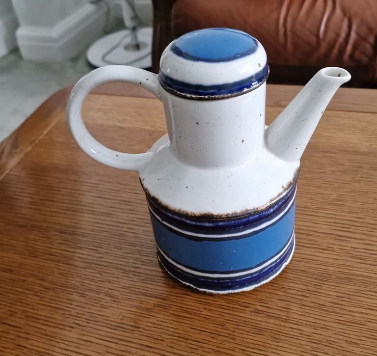 image for Vintage Midwinter Stonehenge Moon Coffee Pot - Made in England