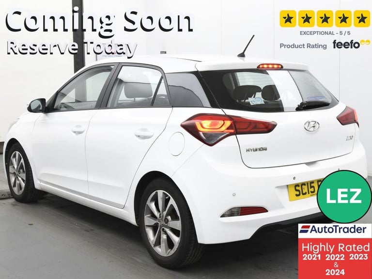 2015 Hyundai i20 1.2 Blue Drive SE Hatchback 5dr Petrol Manual Euro 6 (s/s) (84 ps) Hatchback Pet...