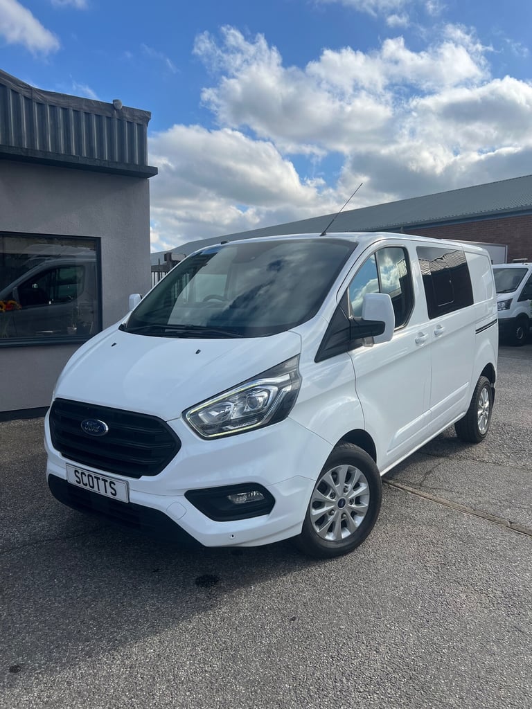 image for 2019 Ford Transit Custom 2.0 EcoBlue 130ps D/Cab SWB Limited Van Crew Van Diesel Manual