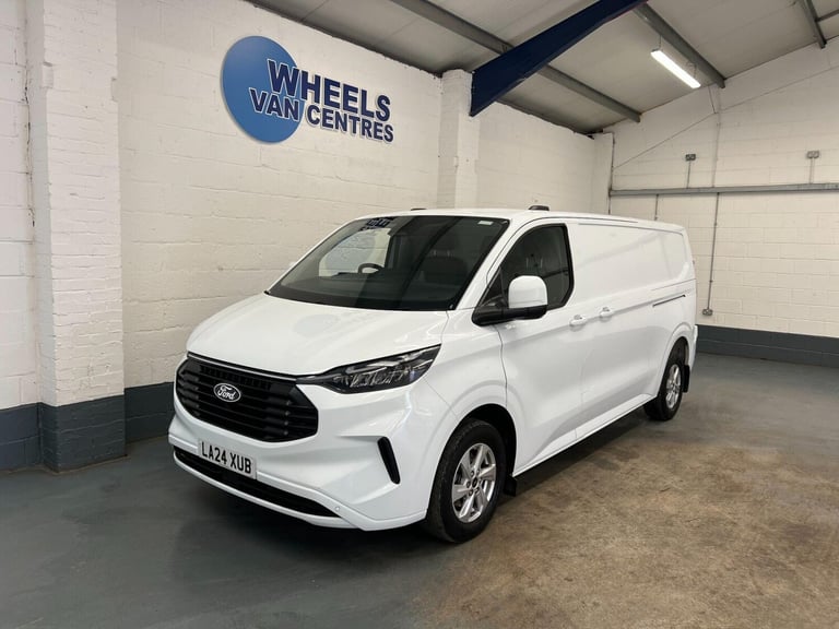 2024 Ford Transit Custom 2.0 300 EcoBlue Limited L2 H1 Euro 6 (s/s) 5dr Panel Van Diesel Manual