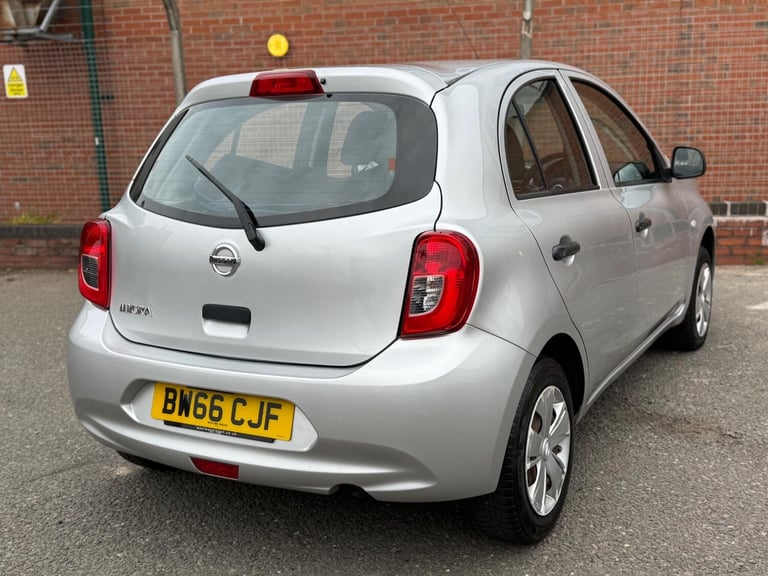 2016 Nissan Micra 1.2 Visia Euro 5 5dr HATCHBACK Petrol Manual