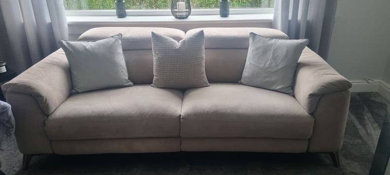 2x three seater sofas