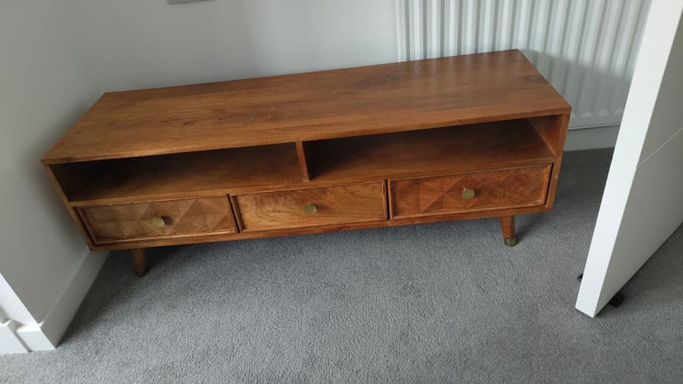 image for Solid wood TV unit