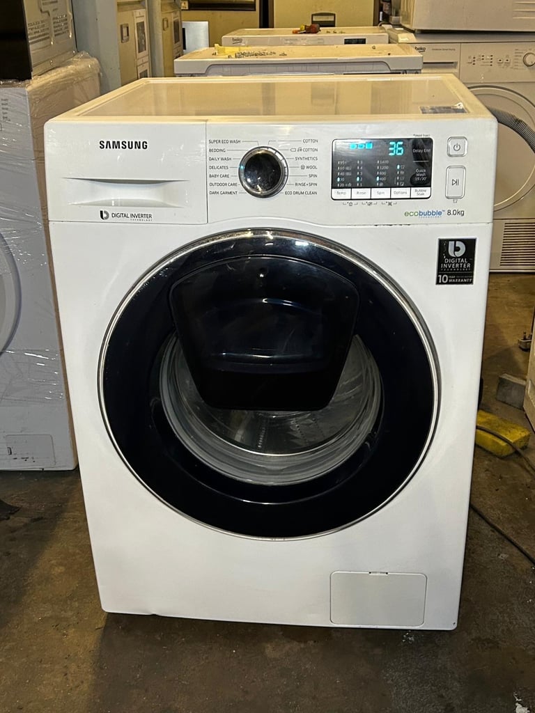 image for Samsung eco bubble washing machine 8 kg 