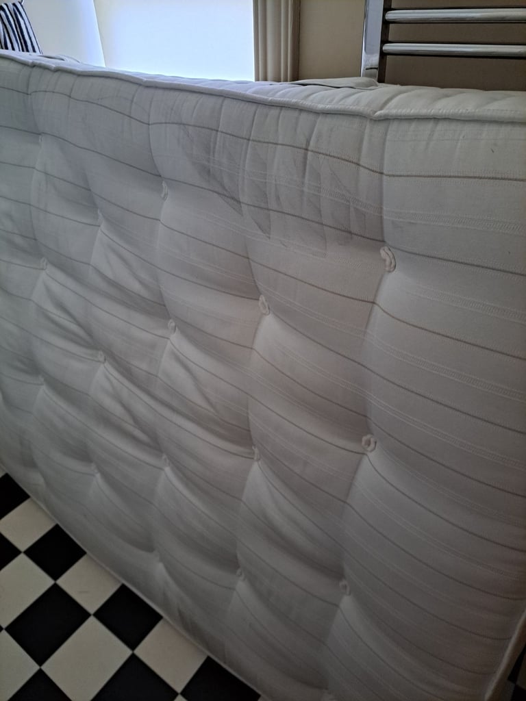 image for Double bed frame and mattress