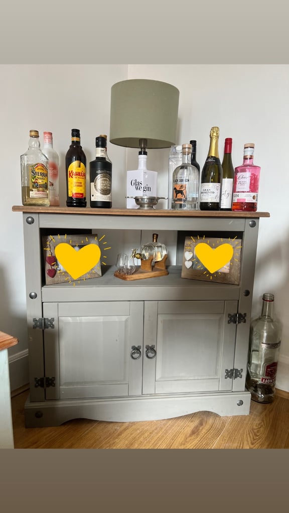 image for Corner Unit/Bar & Matching Nest of 3 Tables