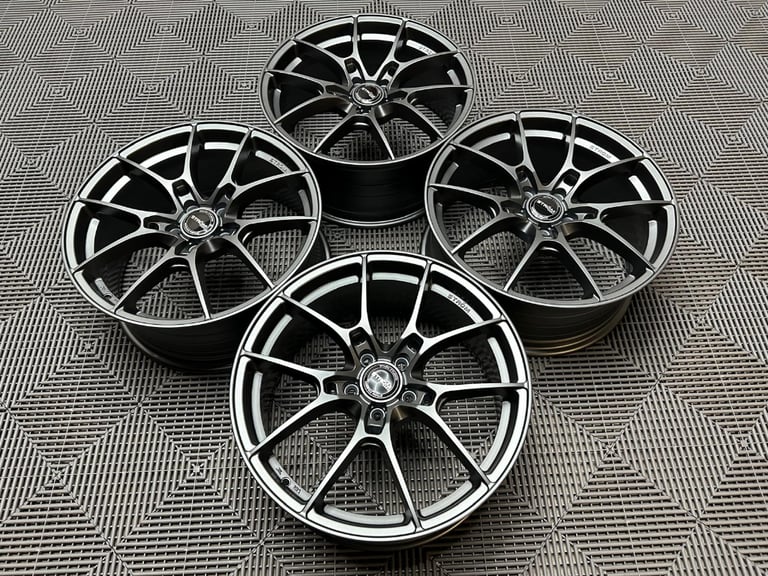 18 19" Strom F1 Alloy wheels Ford Focus Mondeo Connect Van Volvo Jaguar XE XF 5x108